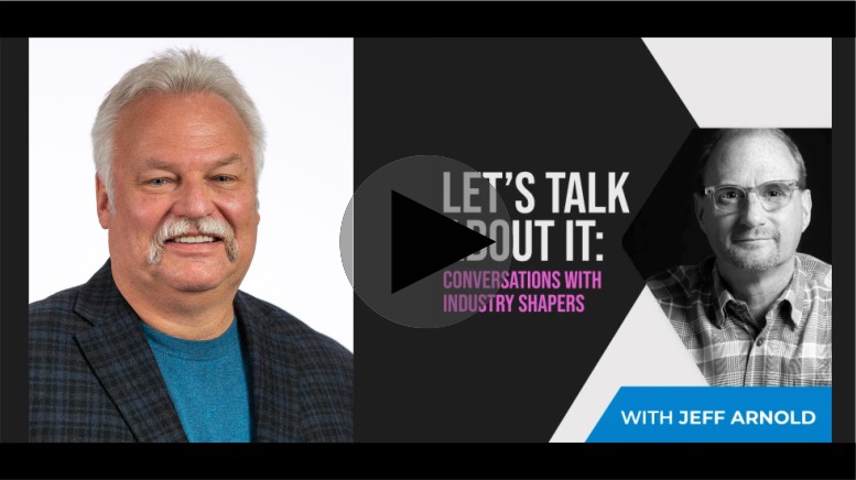 Jeff Arnold, talks with the Owner of CleanLots, Brian Winch.